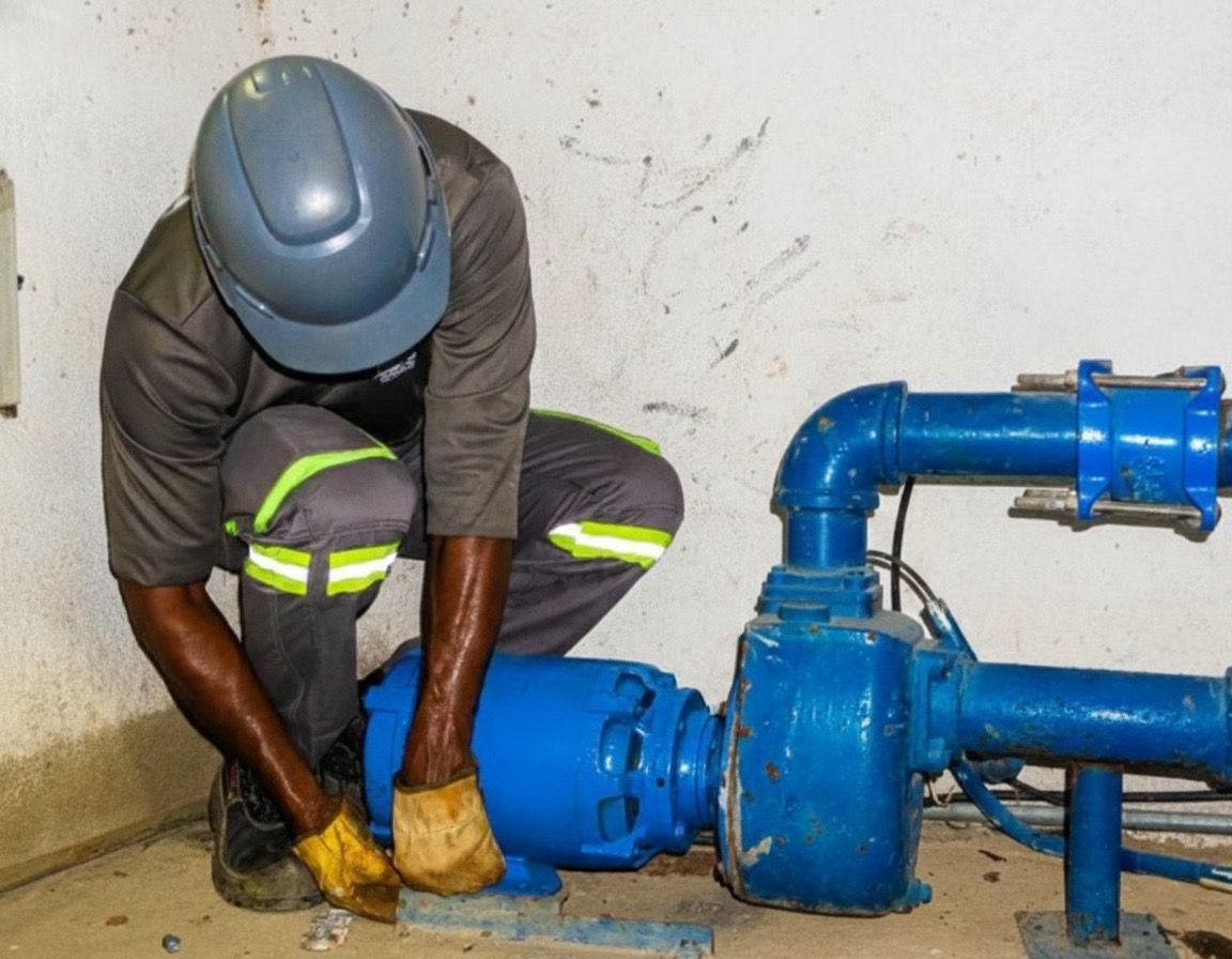 ESSMAR E.S.P. atiende daño electromecánico en la Estación de Bombeo La Paz 1