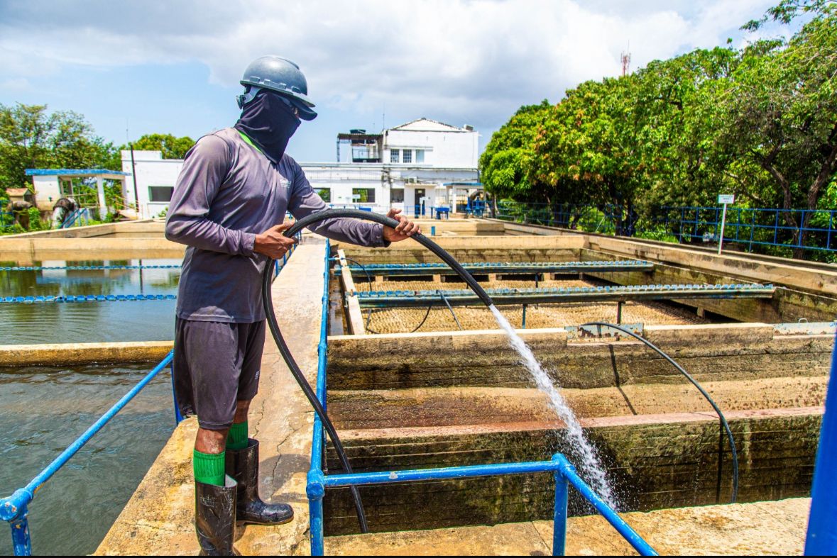  Essmar refuerza mantenimientos preventivos en la PTAP Mamatoco y la captación del río Manzanares