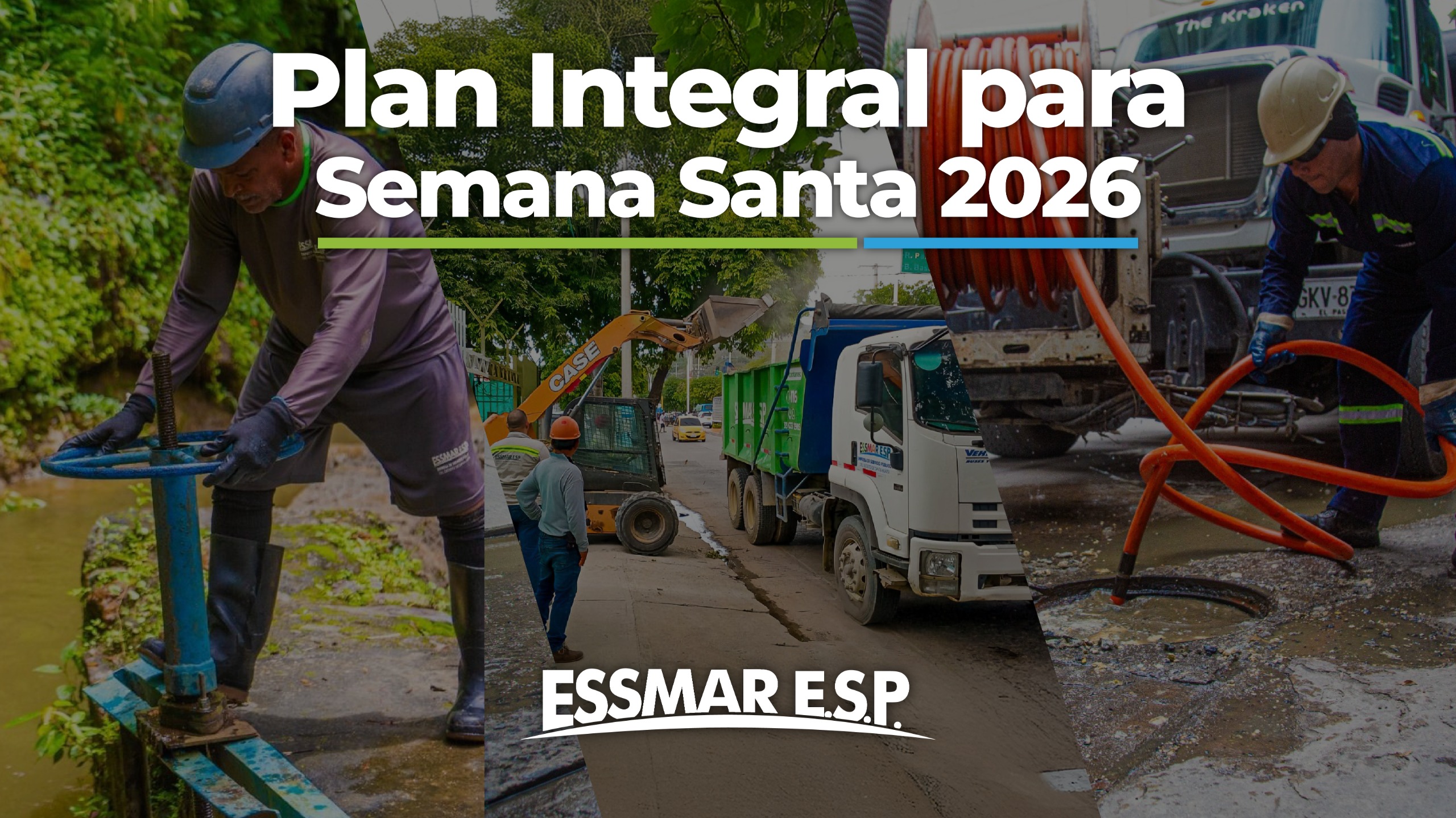 ESSMAR E.S.P. ejecuta plan integral para garantizar la prestación de los servicios públicos en Semana Santa