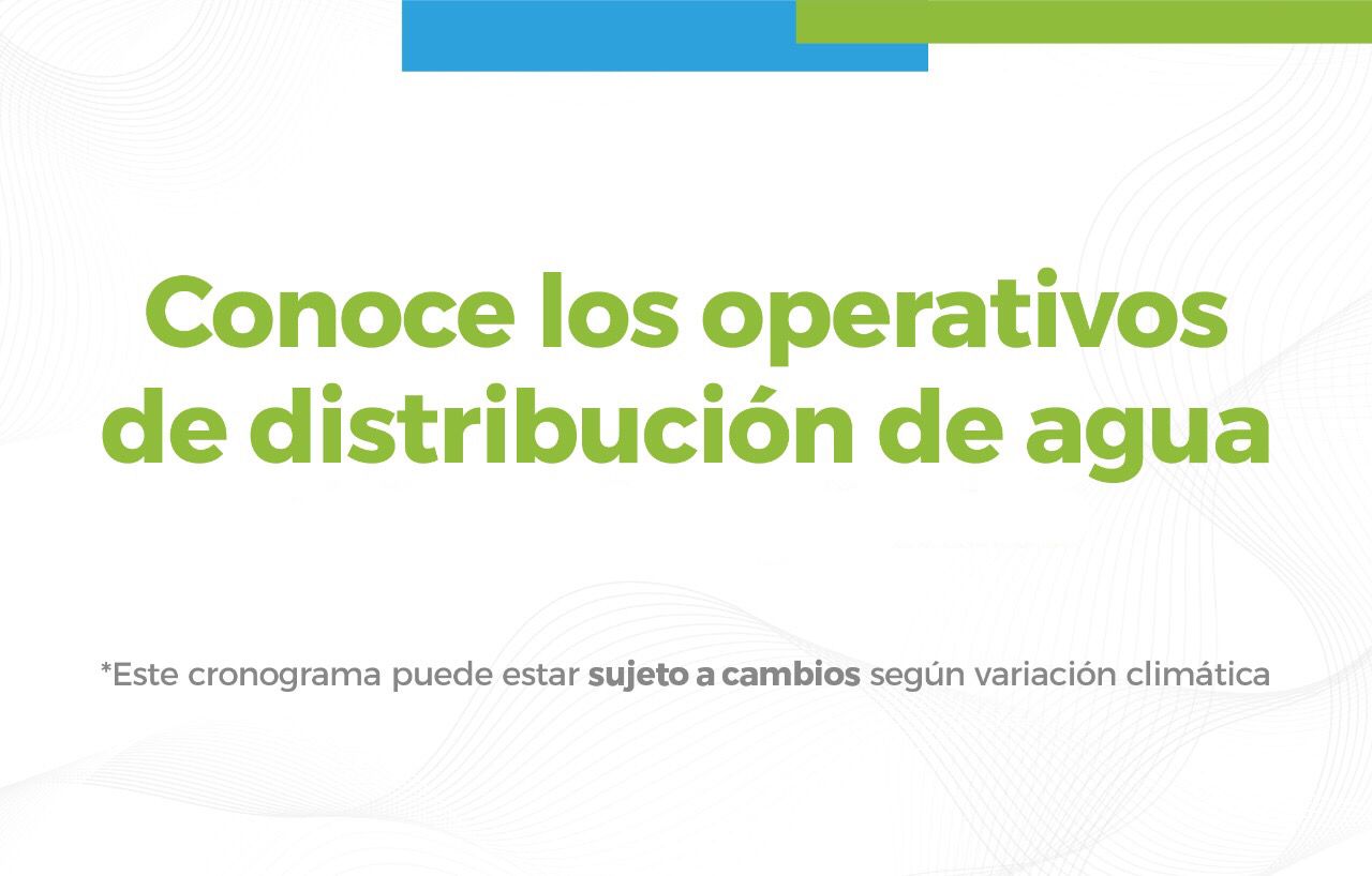 ESSMAR E.S.P. presenta a sus usuarios el nuevo cronograma de distribución de agua potable interactivo del mes de octubre