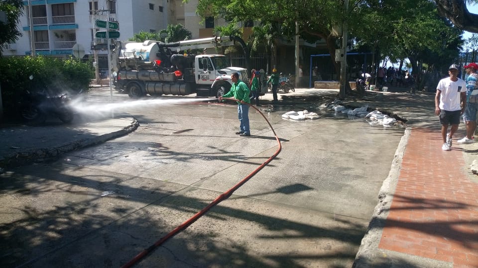 ESSMAR E.S.P. solucionó contingencia que se presentó en la Ebar Iguanas