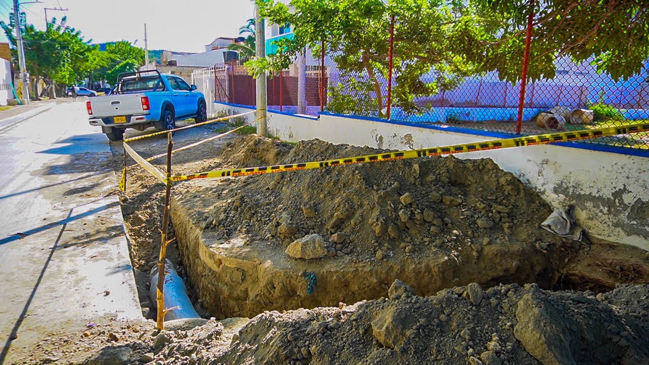 600 habitantes de los sectores Gaira Paraíso y calle 14 se beneficiarán con mejoras en el sistema de alcantarillado