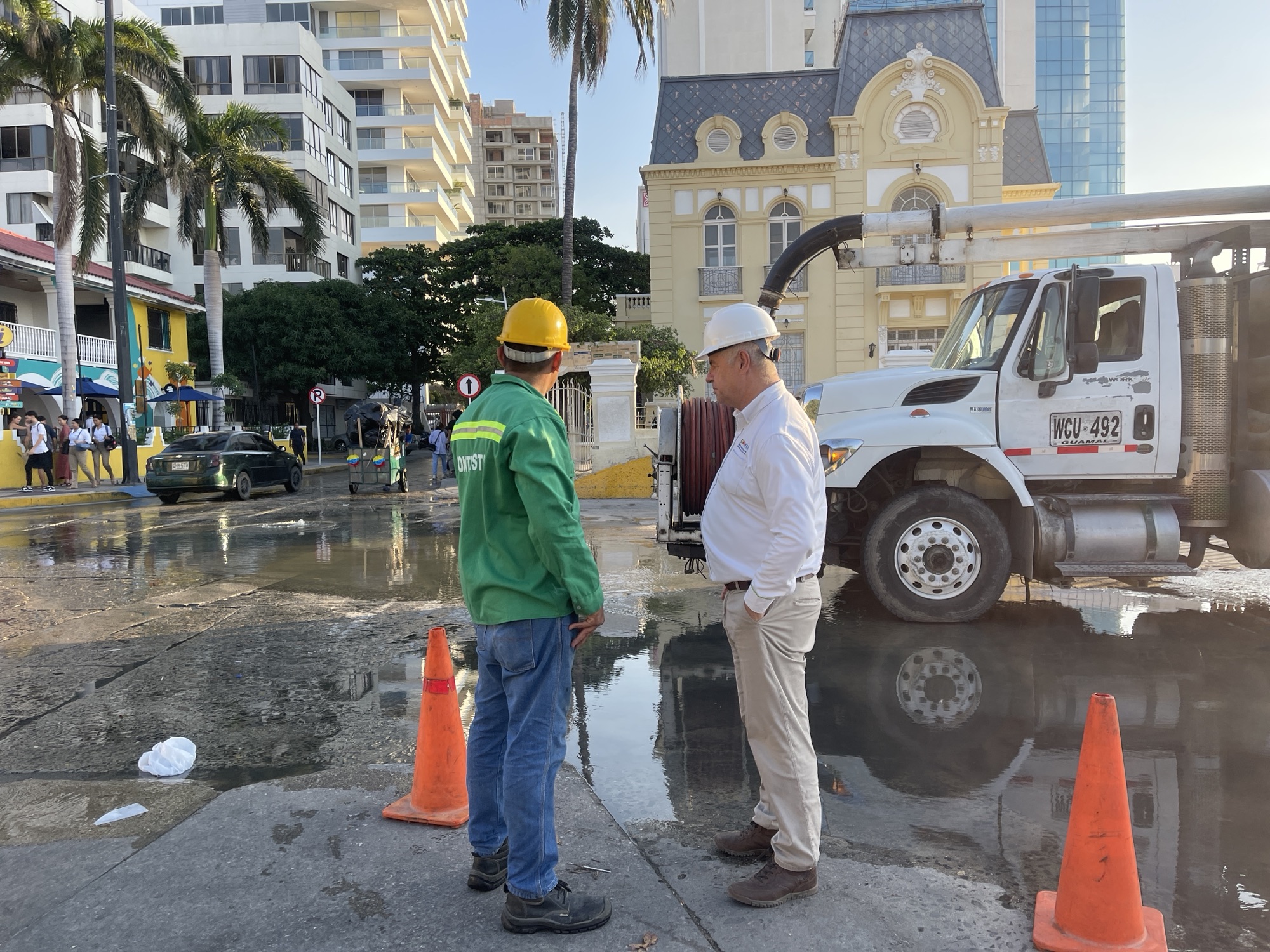 Essmar trabaja para estabilizar la Estación de Bombeo de Aguas Residuales EBAR Norte&nbsp;