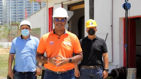 ESSMAR E.S.P. atiende contingencia en la EBAR Rodadero 