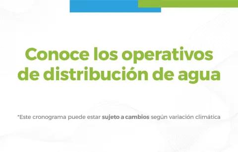 ESSMAR E.S.P. presenta a sus usuarios el nuevo cronograma de distribución de agua potable interactivo del mes de octubre