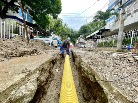 Más de 200 habitantes de El Rodadero se benefician con obra de alcantarillado: ESSMAR E.S.P.