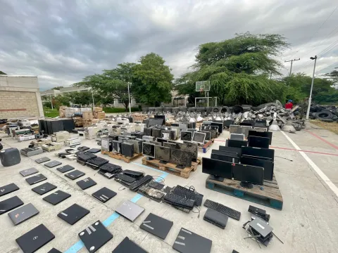 Essmar recolecta 20 toneladas de residuos durante la octava jornada Posconsumo en Santa Marta
