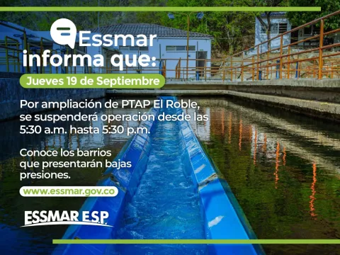 Avanza ampliación en PTAP El Roble