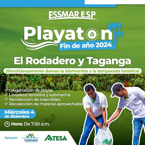 Este miércoles 4 de diciembre será la PLAYATÓN Essmar