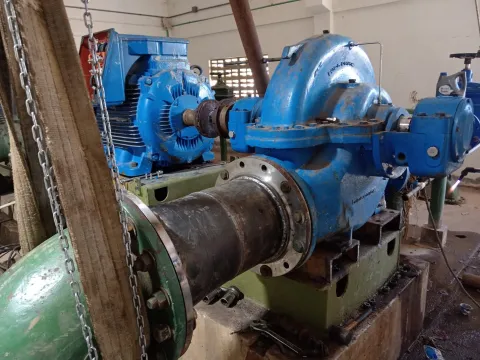 Mejoramos la operación de la Estación de Bombeo de Agua Potable de Comuna 5
