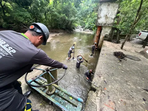 ESSMAR E.S.P. continúa los mantenimientos en la captación del río Piedras y la PTAP Mamatoco
