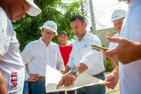 ESSMAR E.S.P. inicia obra de alcantarillado en el barrio La Paz, sector Vista al Mar