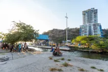 Frente a la ruptura del codo de la línea de impulsión de la Ebar Iguanas (estación de bombeo), en El Rodadero, el pasado sábado 7 de enero, la Empresa de Servicios Públicos del Distrito de Santa Marta (ESSMAR), se permite informar a la opinión pública: