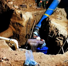 Essmar habilita entradas de agua en Estación Cárcamo de Rebombeo