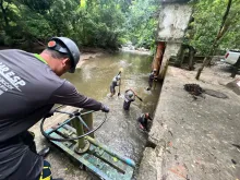 ESSMAR E.S.P. continúa los mantenimientos en la captación del río Piedras y la PTAP Mamatoco