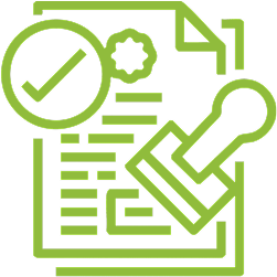 Ícono rendición de cuentas